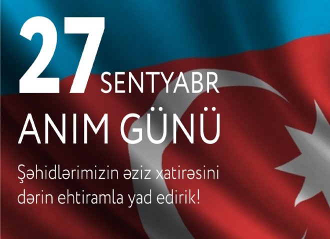 27 Sentyabr – Anım Günü